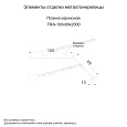 Планка карнизная 100х69х2000 NormanMP (ПЭ-01-3020-0.5)